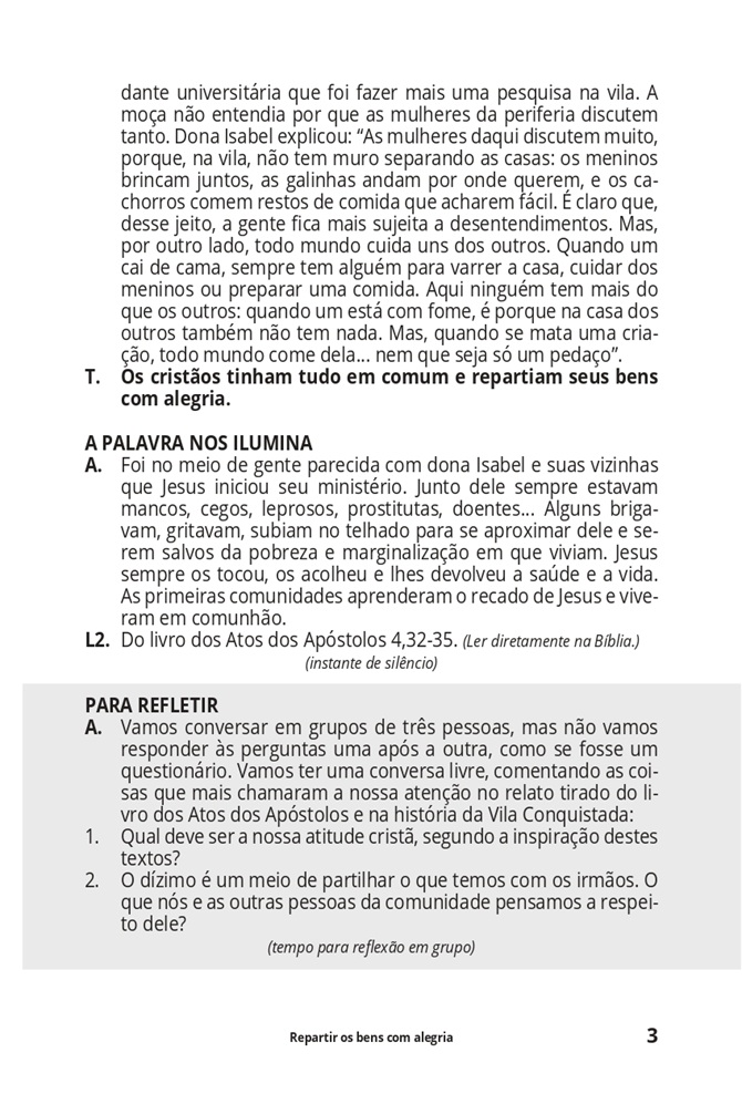 Dízimo: expressão de fé e partilha - Image 5