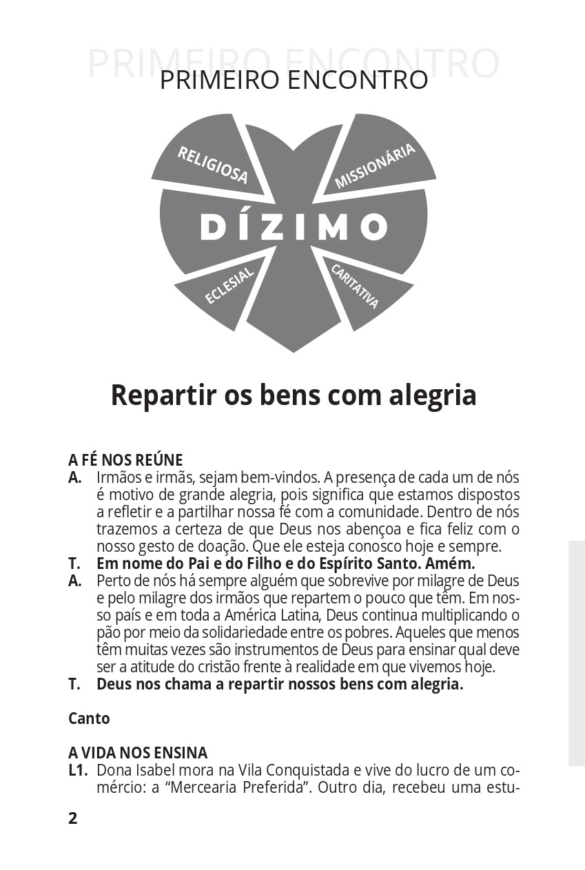 Dízimo: expressão de fé e partilha - Image 4